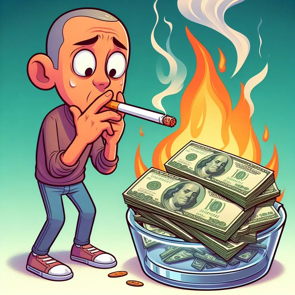 Spending on Cigarettes Thoughtlessly